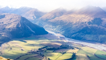 View to Earnslaw Burn